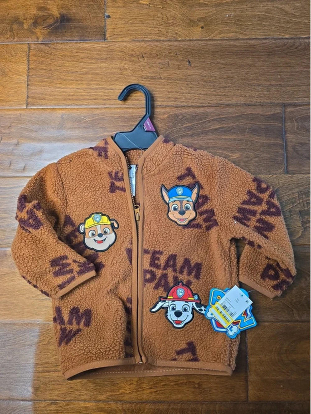 18m brand new paw patrol fleece jacket item, 228G2